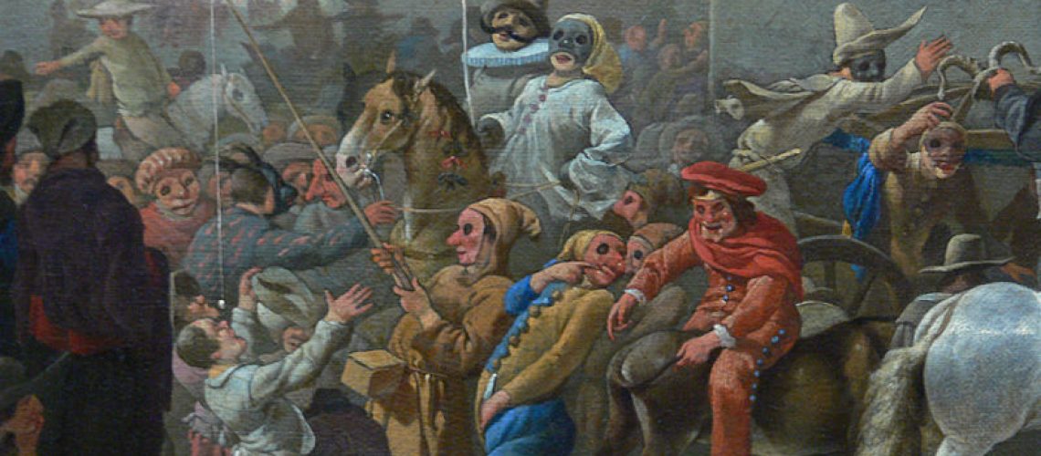 Carnival in Rome circa 1650